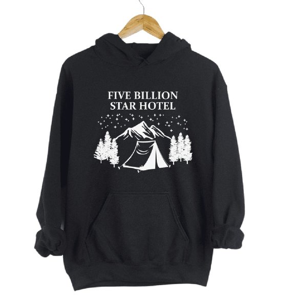 Eco-Friendly 5 Billion Star Hotel Comfy and Cozy Sweatshirt Hoodie - Picture 1 of 2
